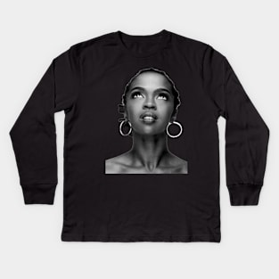 Lauryn hill Kids Long Sleeve T-Shirt